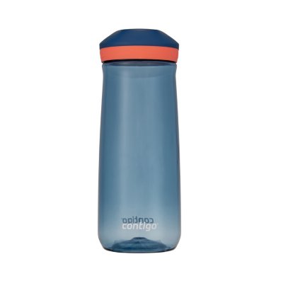 Contigo autospout 13oz stainless steel hot sale kids straw water bottle blue